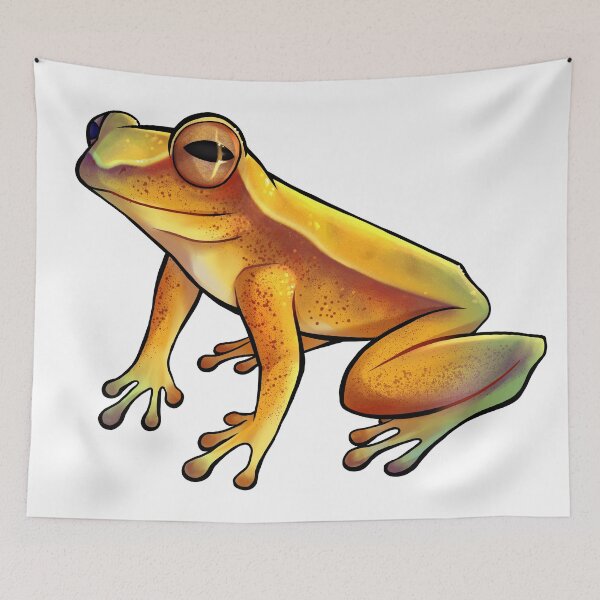 Item preview, Yellow Tree Frog designed and sold by smitewyrm.