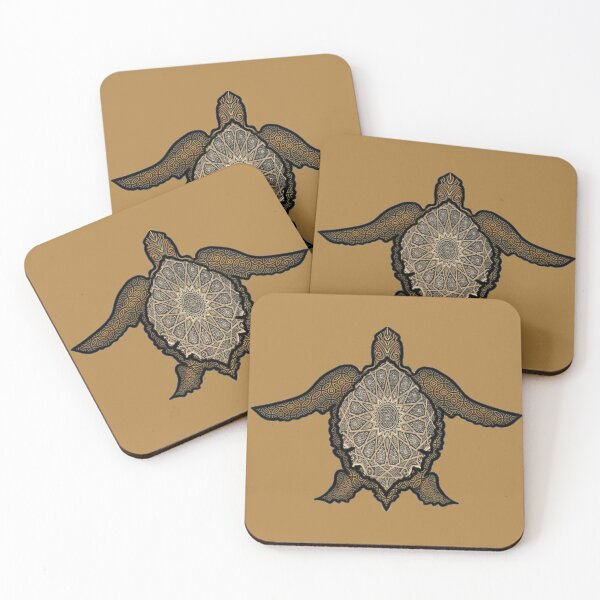 Item preview, I Love Turtles, I Love Sea Turtles, Tribal Turtle designed and sold by ronnieyoung.