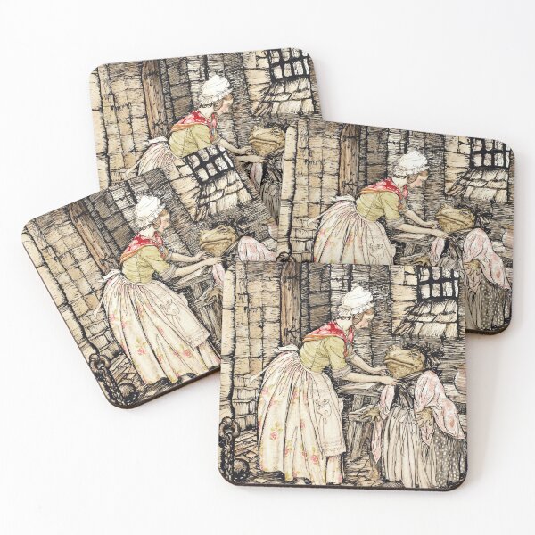 Item preview, Mr. Toad Escapes - The Wind in the Willows - Arthur Rackham designed and sold by forgottenbeauty.