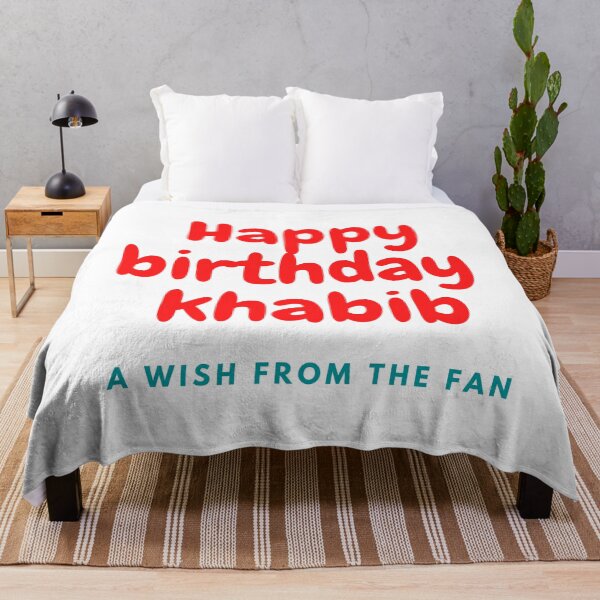 Artikelvorschau, Alles Gute zum Geburtstag Khabib entworfen und verkauft von Remorem.
