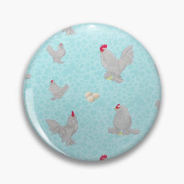 Item preview, Lavender Belgian D'Uccle Pattern Blue designed and sold by Ashley Gagnon.