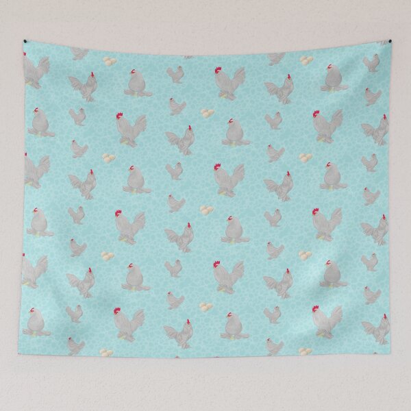 Item preview, Lavender Belgian D'Uccle Pattern Blue designed and sold by Ashley Gagnon.