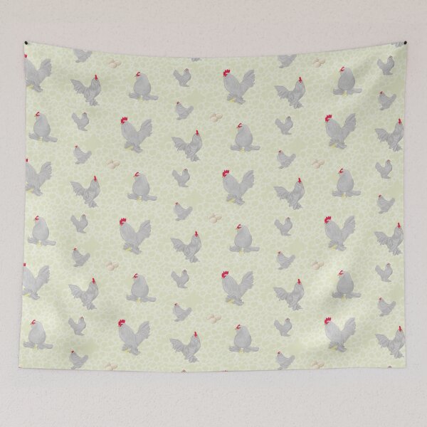 Item preview, Lavender Belgian D'Uccle Pattern Cream designed and sold by Ashley Gagnon.