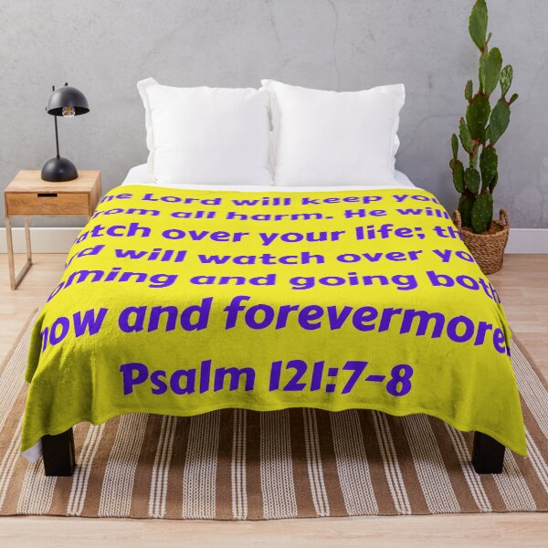 Item preview, Bible Verse Psalm 121:7-8 designed and sold by Prayingwarrior.