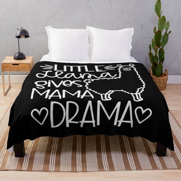 Item preview, Funny Little Llama Gives Mama Drama designed and sold by ZimbomDesigner.