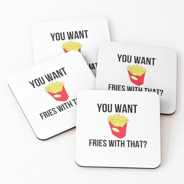 Aperçu de l'œuvre Vous voulez des frites avec ça? créée et vendue par BigMovesHustler.