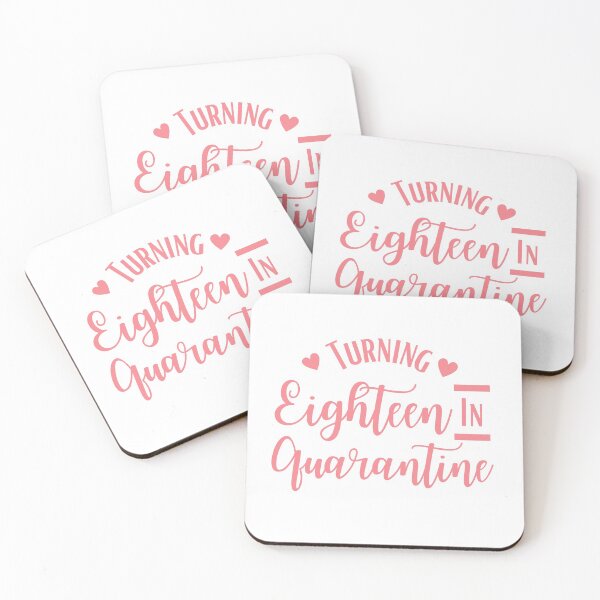 Item preview, Turning 18 in Quarantine | 18th Birthday designed and sold by Presto Prints Design.