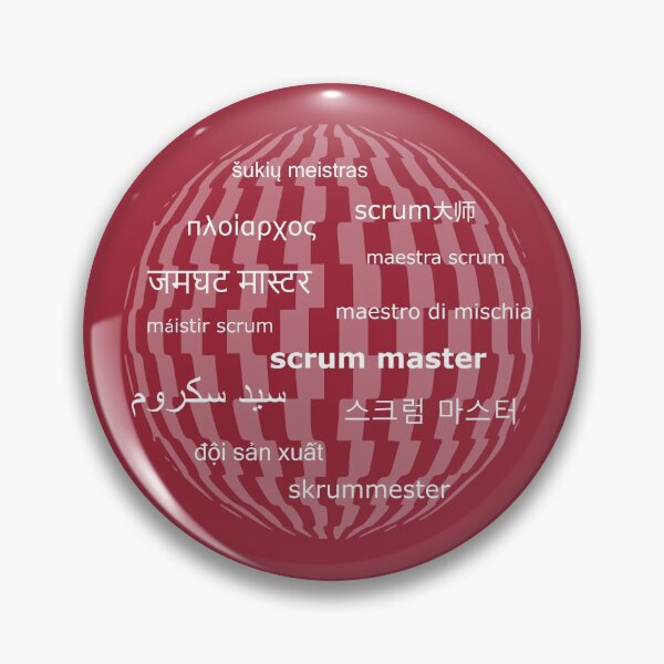 Artikelvorschau, Agile Scrum Master International entworfen und verkauft von PrairieGrouse.