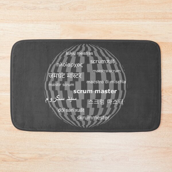 Item preview, Agile Scrum Master International designed and sold by PrairieGrouse.