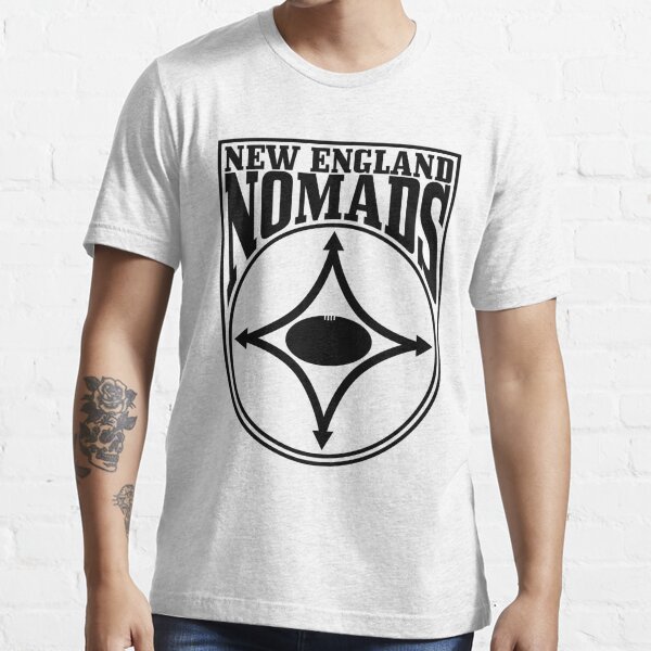 Nomads shield, full chest, black Essential T-Shirt