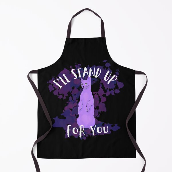 Item preview, I’ll Stand Up for You.Purple Cat designed and sold by wildjellybeans.