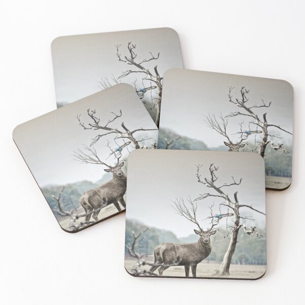 Item preview, Deer and Bluebird! designed and sold by Byoudesigns.