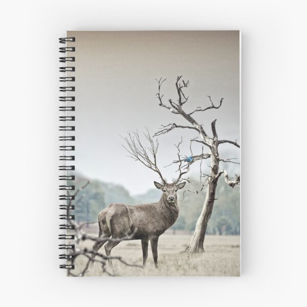 Item preview, Deer and Bluebird! designed and sold by Byoudesigns.