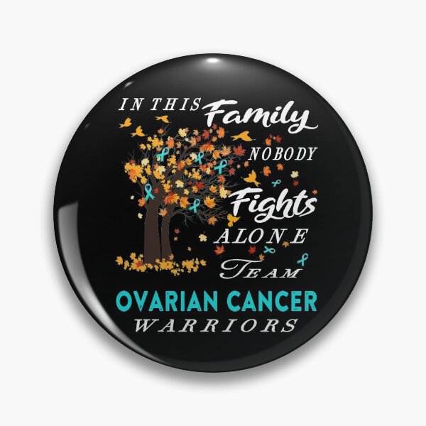 Item preview, In This Family No One Fight Alone Ovarian Cancer Awareness designed and sold by radianen.