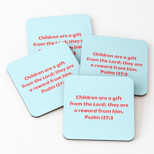 Artikelvorschau, Bible Verse Psalm 127:3 entworfen und verkauft von Prayingwarrior.