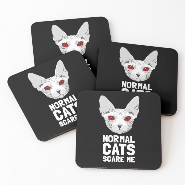 Item preview, Normal cats scare me designed and sold by drizzd.