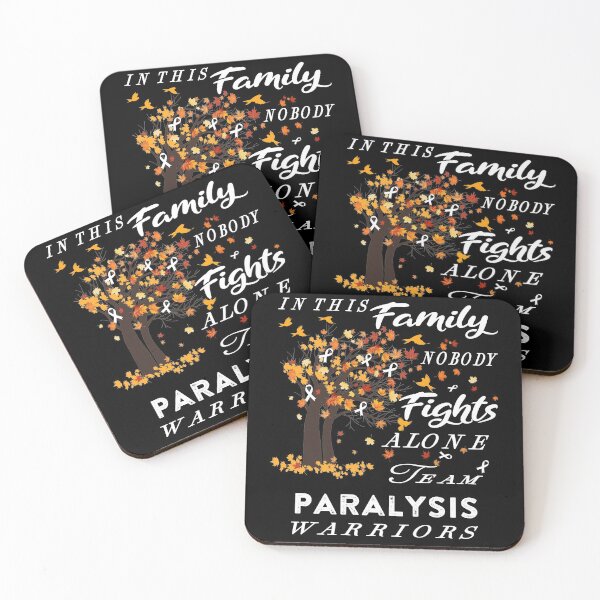 Item preview, In This Family No One Fight Alone Paralysis Awareness designed and sold by radianen.