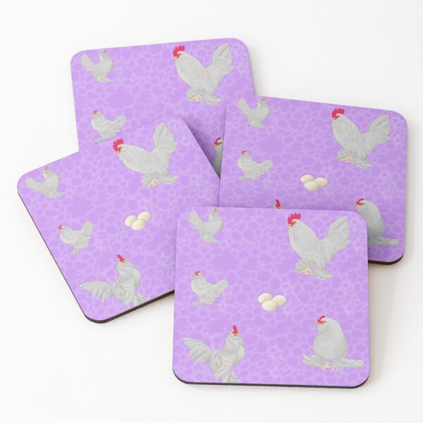 Item preview, Lavender Belgian D'Uccle Pattern Purple designed and sold by Ashley Gagnon.