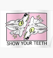 show your teeth Poster