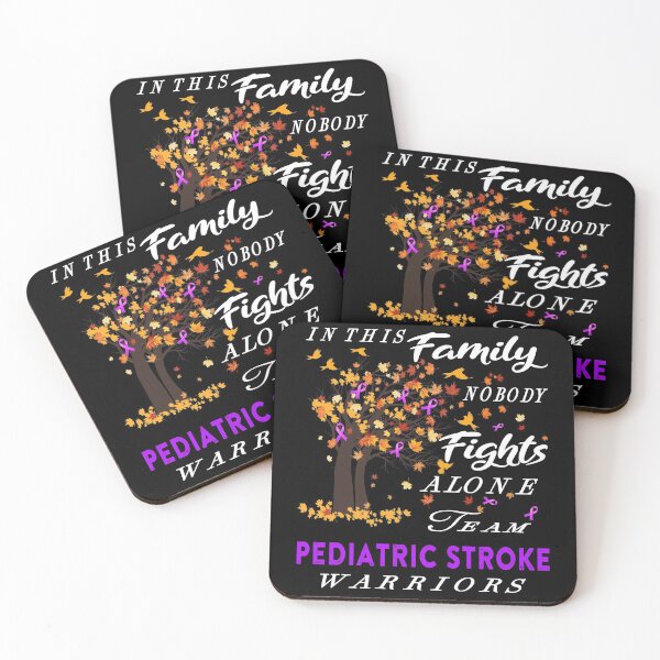 Item preview, In This Family No One Fight Alone Pediatric Stroke Awareness designed and sold by radianen.