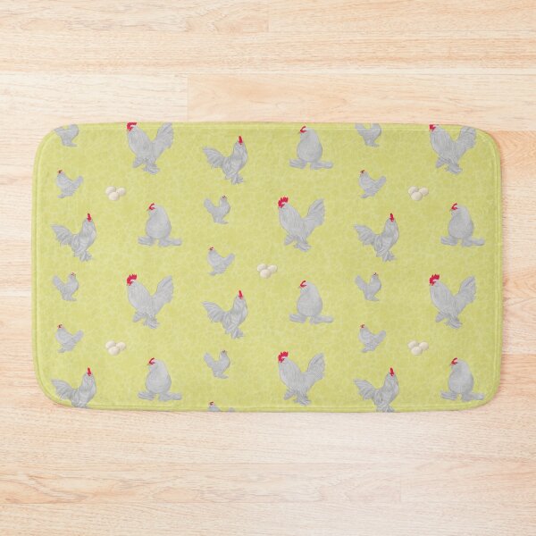 Item preview, Lavender Belgian D'Uccle Pattern Yellow designed and sold by Ashley Gagnon.