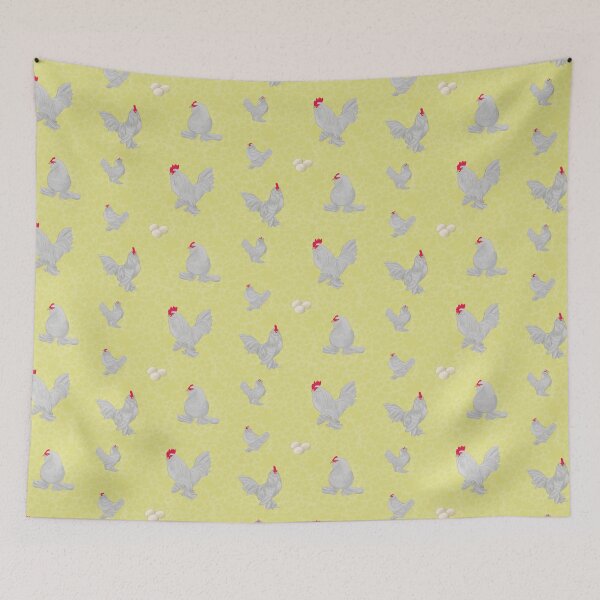 Item preview, Lavender Belgian D'Uccle Pattern Yellow designed and sold by Ashley Gagnon.