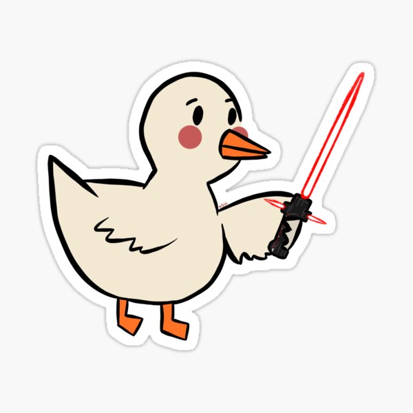 Vista previa del artículo con la obra «Pato kylo», diseñado y vendido por AnaArchived.
