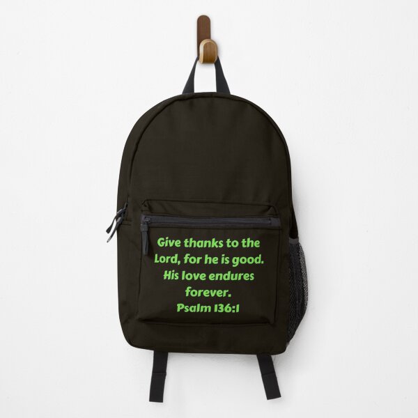 Item preview, Bible Verse Psalm 136:1 designed and sold by Prayingwarrior.