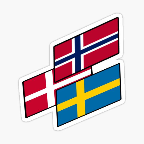 Item preview, Scandinavian Flags designed and sold by misterfake.