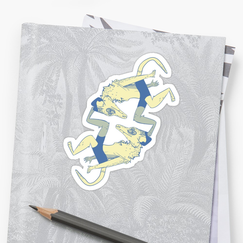 "roadkill" Sticker by glassteeth | Redbubble