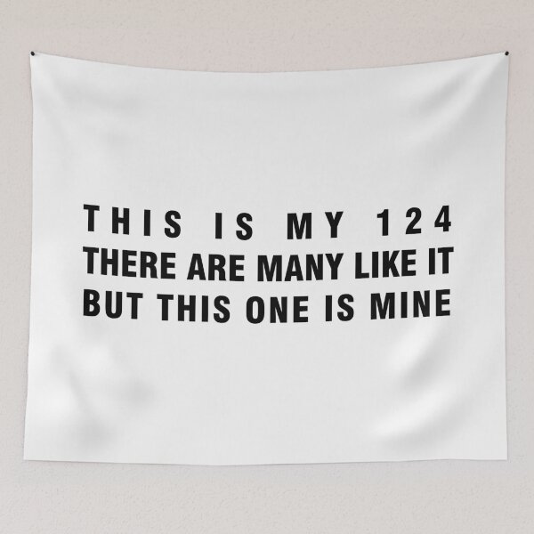 Item preview, THIS IS MY 124 - BLACK designed and sold by abarthshop.