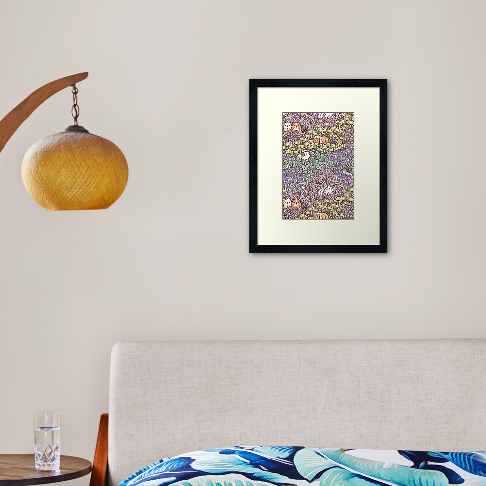 Item preview, Framed Art Print designed and sold by Miri-Noristudio.