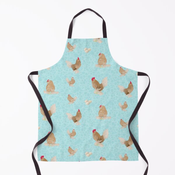 Item preview, Golden Neck Belgian D'Uccle Pattern Blue designed and sold by Ashley Gagnon.