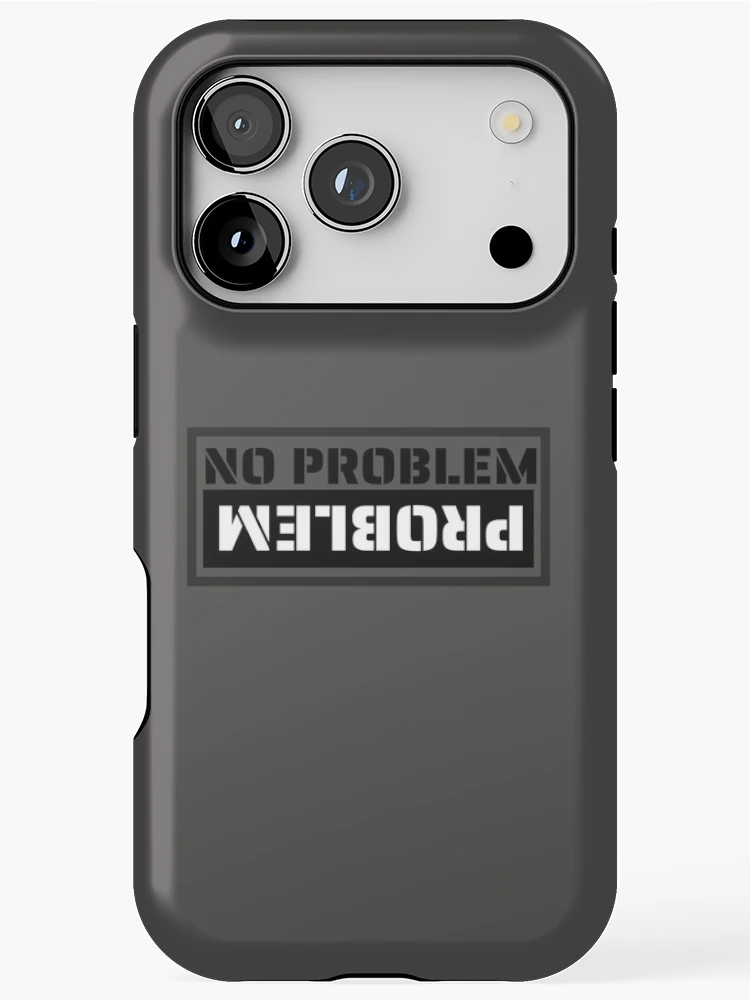 Thumbnail 1 of 4, iPhone Case, No Problem Problem designed and sold by SmartTShirtTime.
