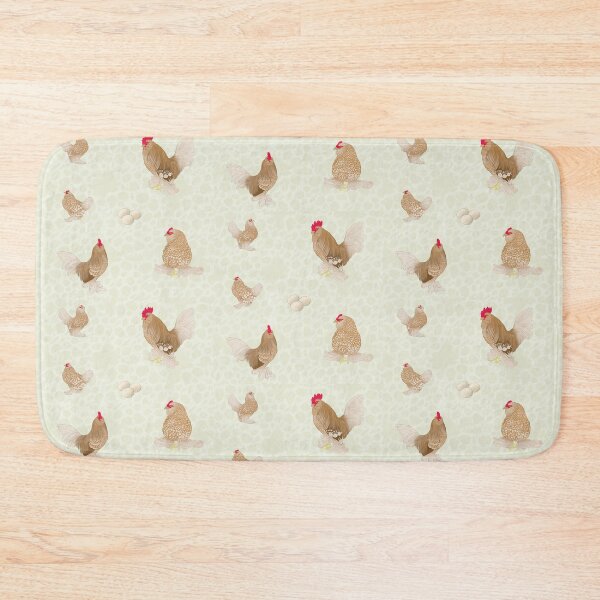 Item preview, Golden Neck Belgian D'Uccle Pattern Cream designed and sold by Ashley Gagnon.
