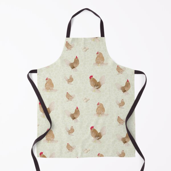 Item preview, Golden Neck Belgian D'Uccle Pattern Cream designed and sold by Ashley Gagnon.