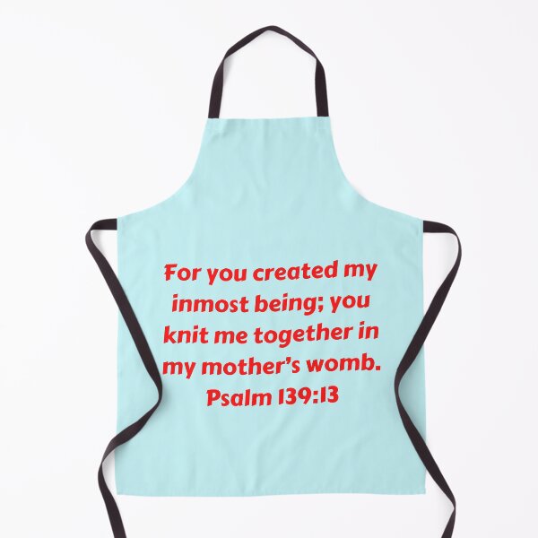 Aperçu de l'œuvre Bible Verse Psalm 139:13 créée et vendue par Prayingwarrior.