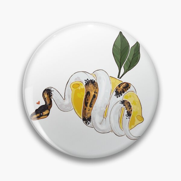 Item preview, Piebald ball python on a lemon designed and sold by albluu.