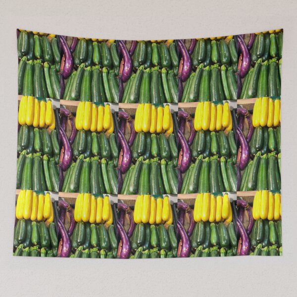 Aperçu de l'œuvre Courgettes et Aubergines créée et vendue par Bingo Muchacho.