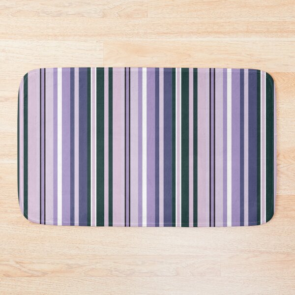 Item preview, Vertical stripes shades of lavender, blue, purple color seamless pattern designed and sold by Rhu Creations.