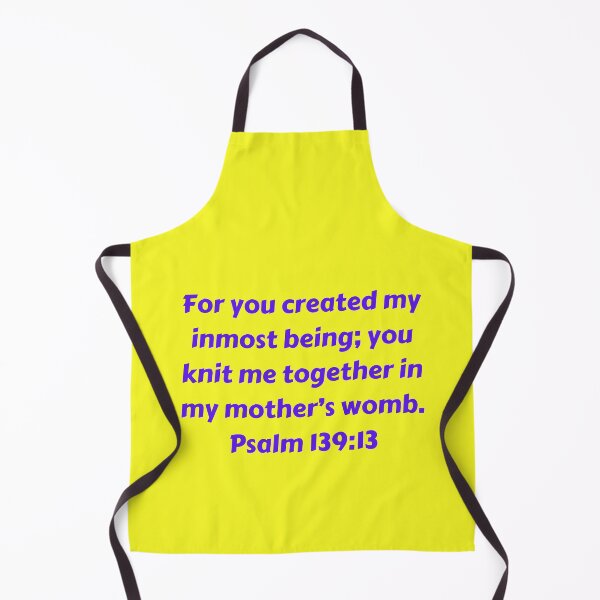 Aperçu de l'œuvre Bible Verse Psalm 139:13 créée et vendue par Prayingwarrior.