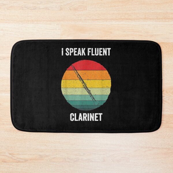 Item preview, I Speak Fluent Clarinet Vintage Musical Instrument Gift  designed and sold by avareid3.