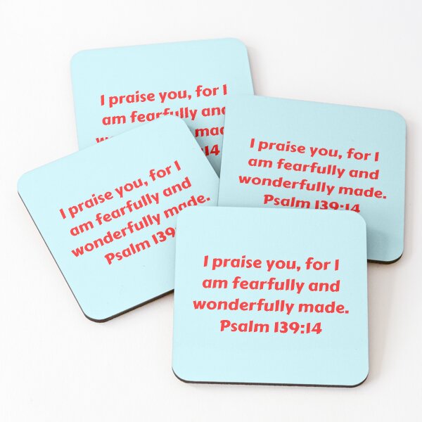 Item preview, Bible Verse Psalm 139:14 designed and sold by Prayingwarrior.