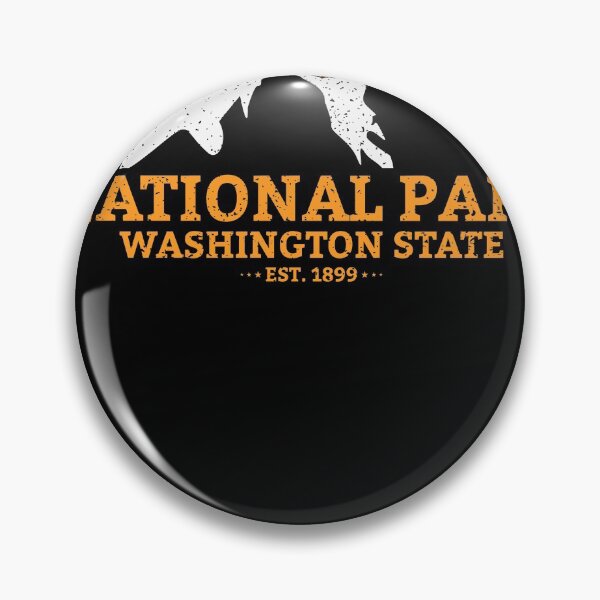 Item preview, Vintage National Park Shirt Mount Rainer National Park designed and sold by Heidi Designs.