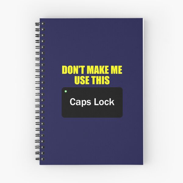 Item preview, Funny Caps Lock designed and sold by GloopTrekker.