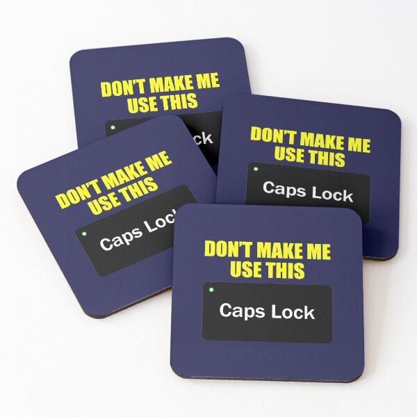 Item preview, Funny Caps Lock designed and sold by GloopTrekker.