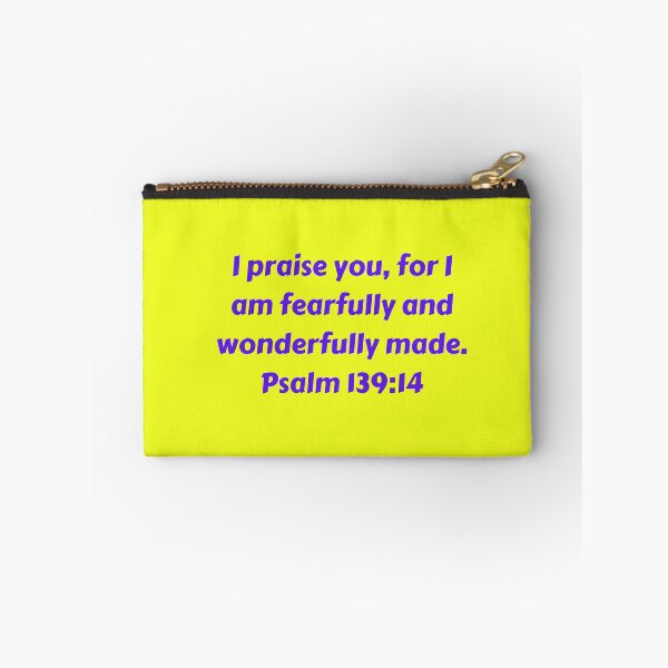 Aperçu de l'œuvre Bible Verse Psalm 139:14 créée et vendue par Prayingwarrior.