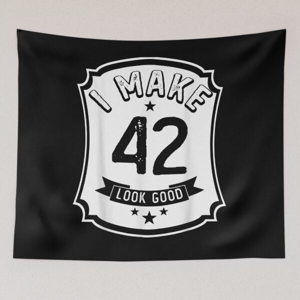 Item preview, I Make 42nd Years Old Look Good 42 Birthday Gift  designed and sold by avareid3.