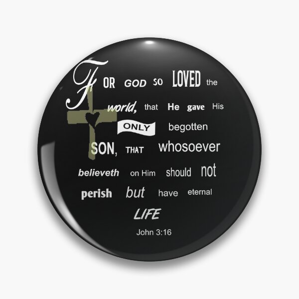 Item preview, God so loved the world designed and sold by Rsagur12.
