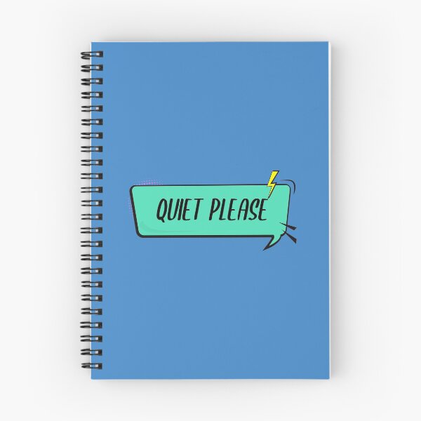 Item preview, Quiet Please designed and sold by Wachi-A.